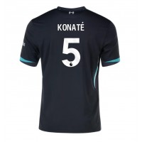 Camiseta Liverpool Ibrahima Konate #5 Visitante Equipación 2024-25 manga corta